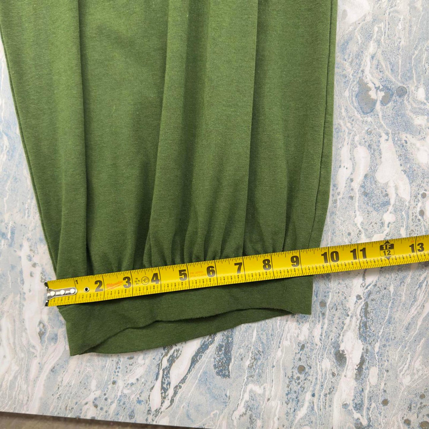 Indie Wide-Leg Olive Green Pants (L)