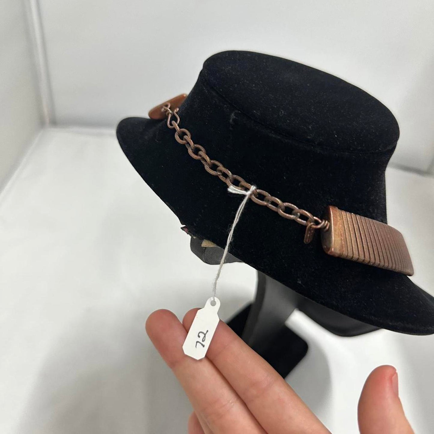 Retro Copper Collar Necklace