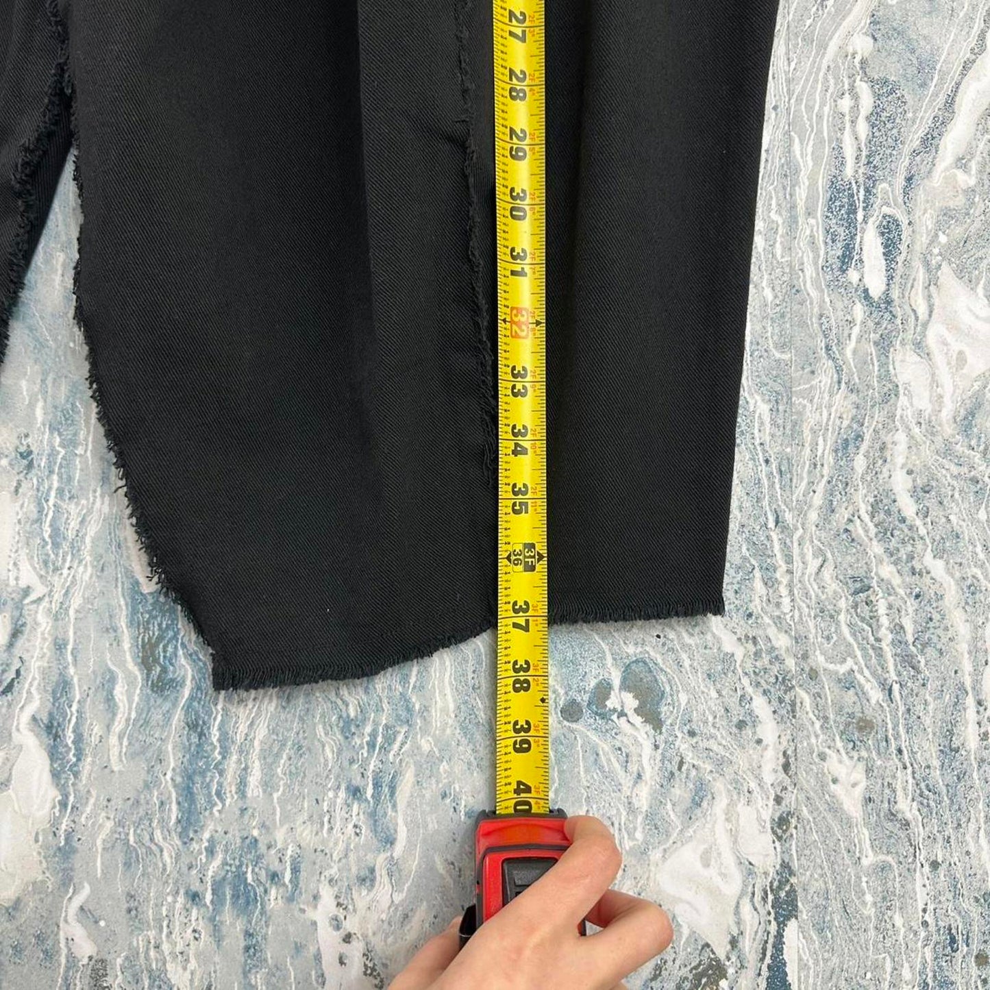 Boho Designer Black Wide-Leg Pants (2)