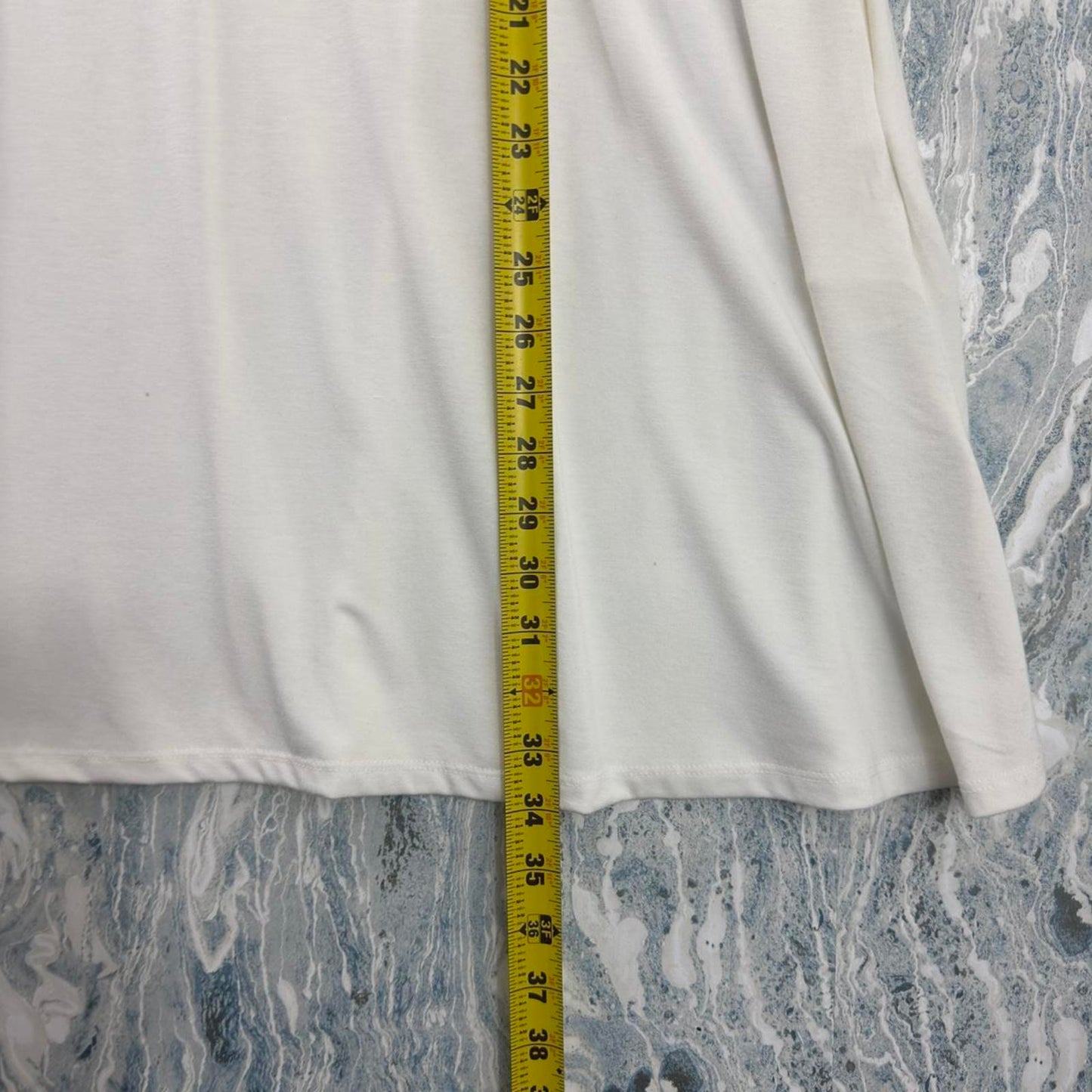 Casual Designer White Sleeveless Tank Top Dress (M)