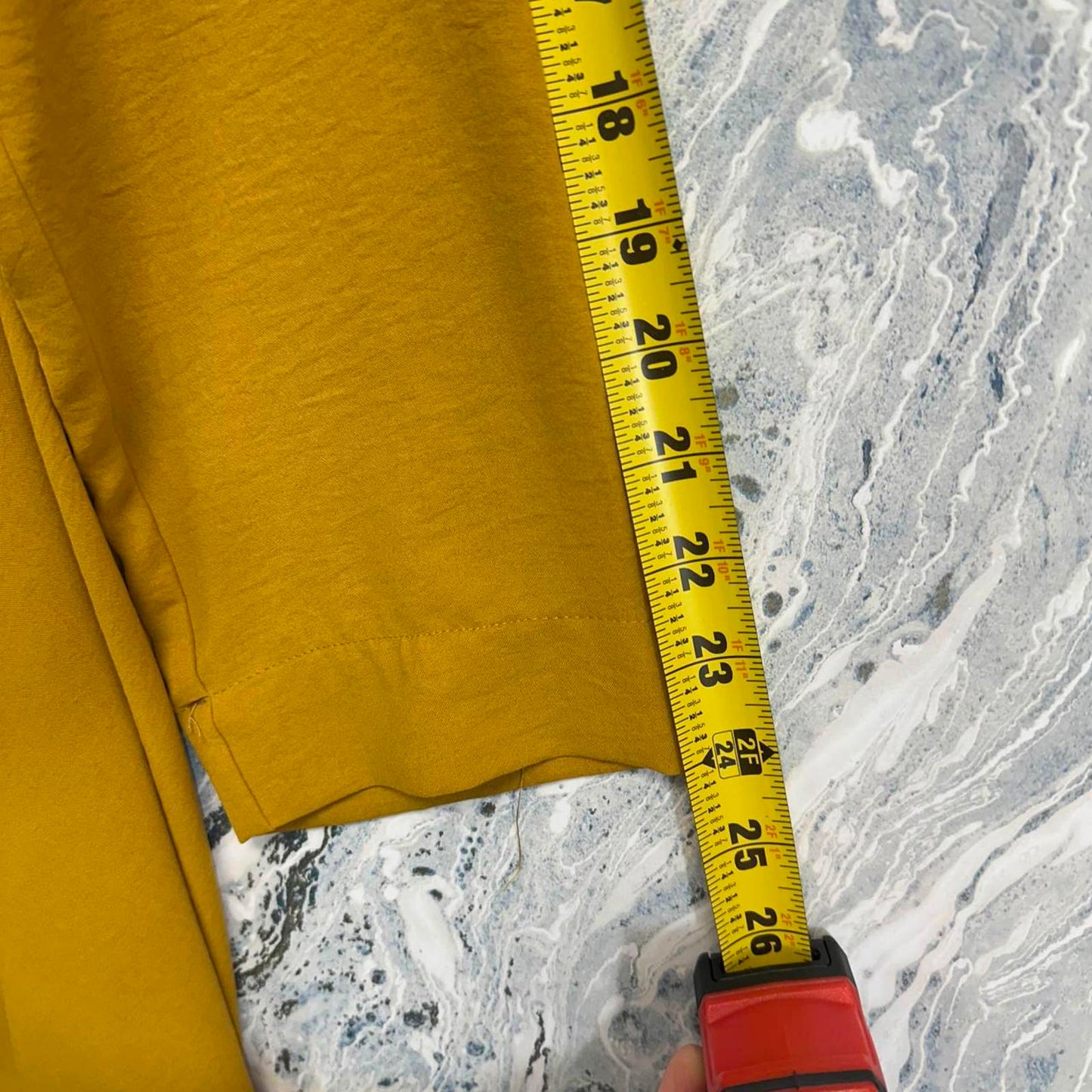 BNWT Yellow Asymmetric Button-Up Long Sleeve Shirt Jacket (2)