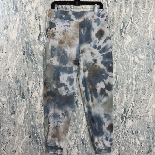 DéVía Tie-Dye Pattern Jogger Sweatpants (M)
