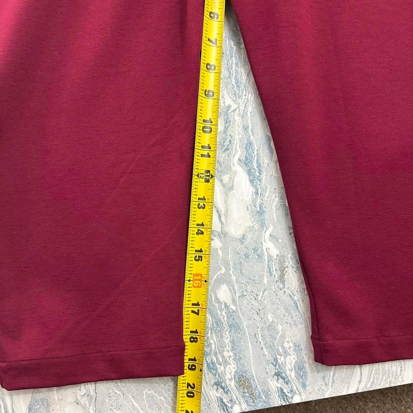 Boho Burgundy Sleeveless Jumpsuit w Belt (L/XL)