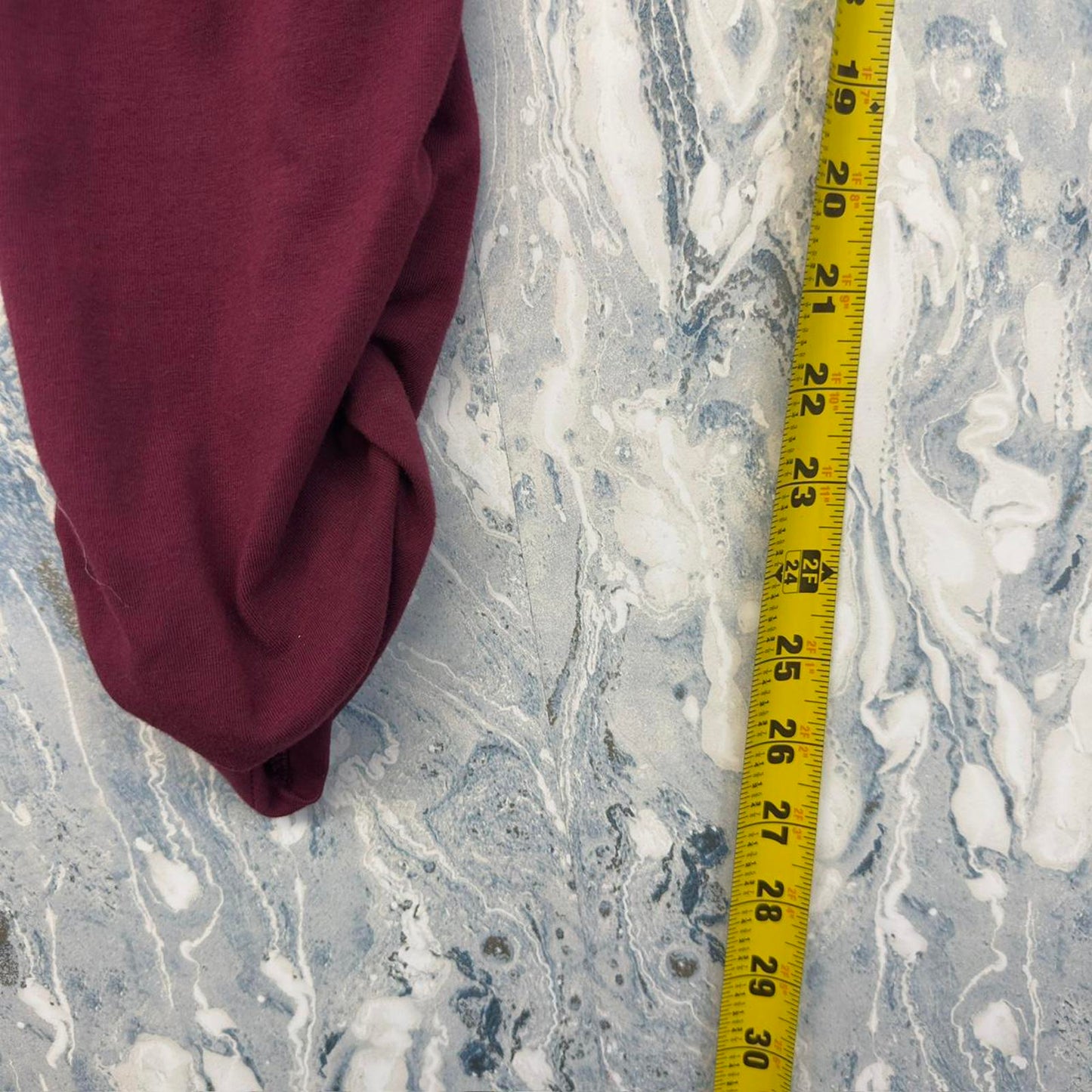 Designer Burgundy Synched Leggings (L)