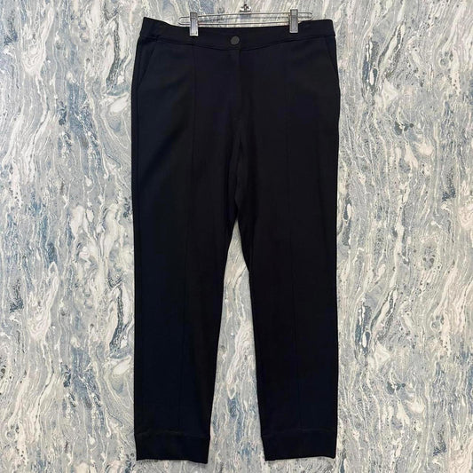 y2k black designer office pants (3)