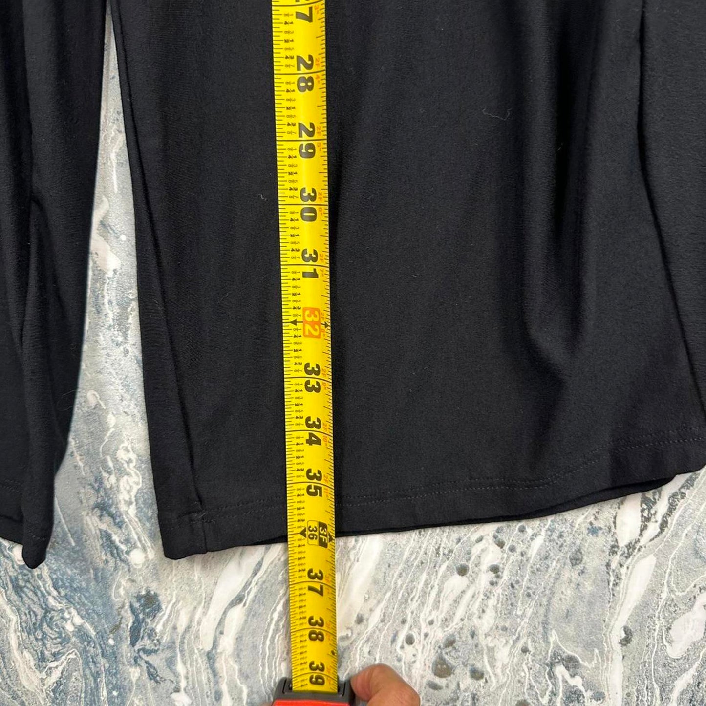 Minimalism black wide leg lounge pants (L)