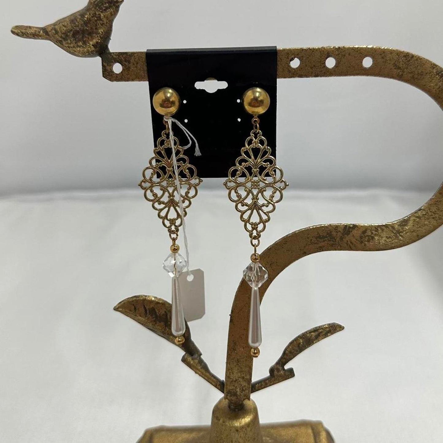 Women's Gold and White Jewellery