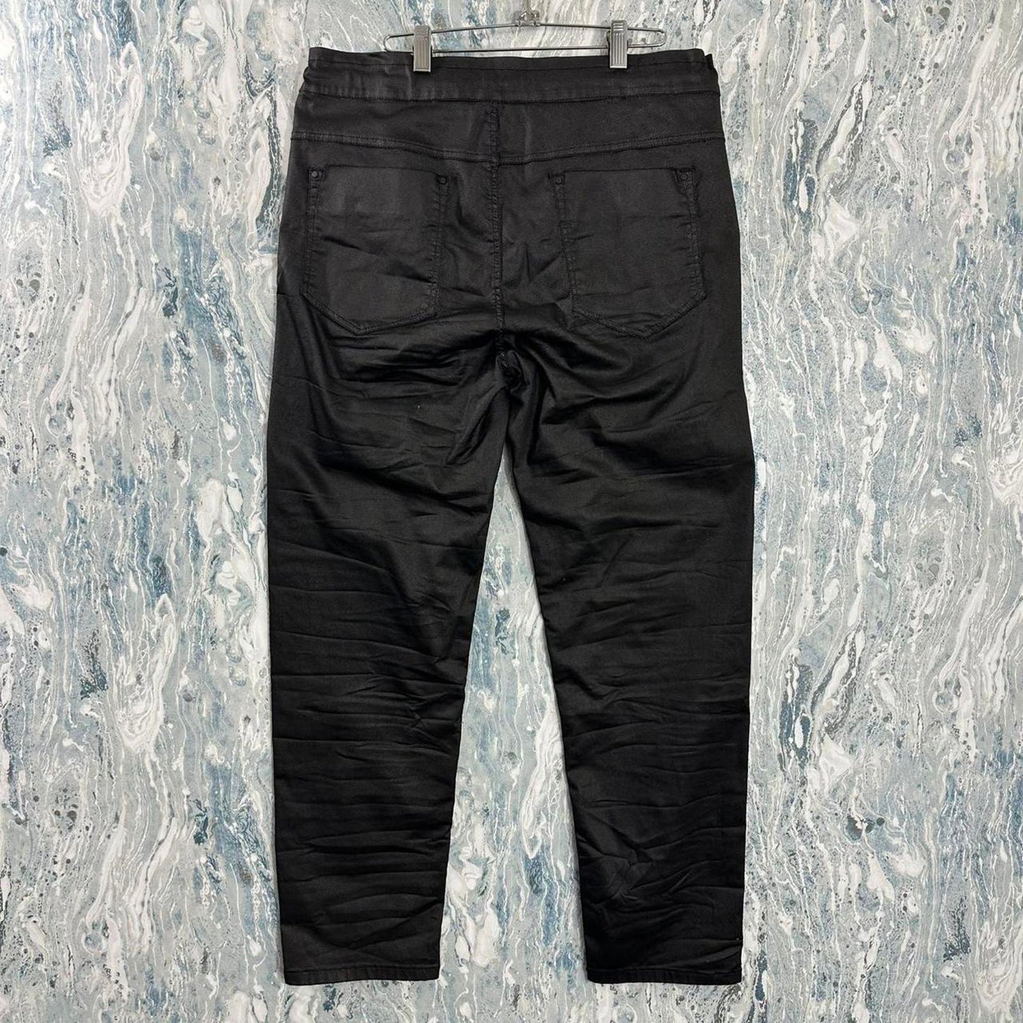 Designer Streetwear Black Drawstring Pants (5)