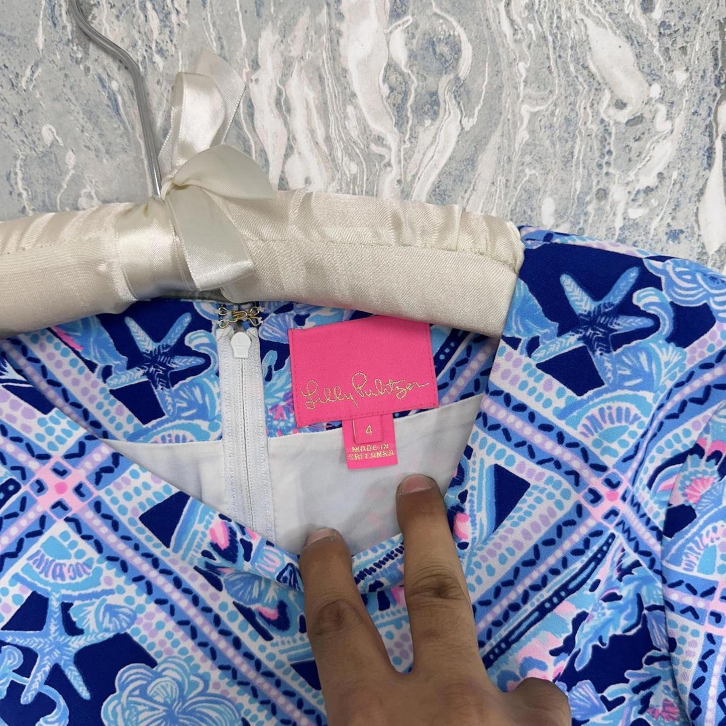 Lilly Pulitzer Blue Coastal Summer Dress (4)