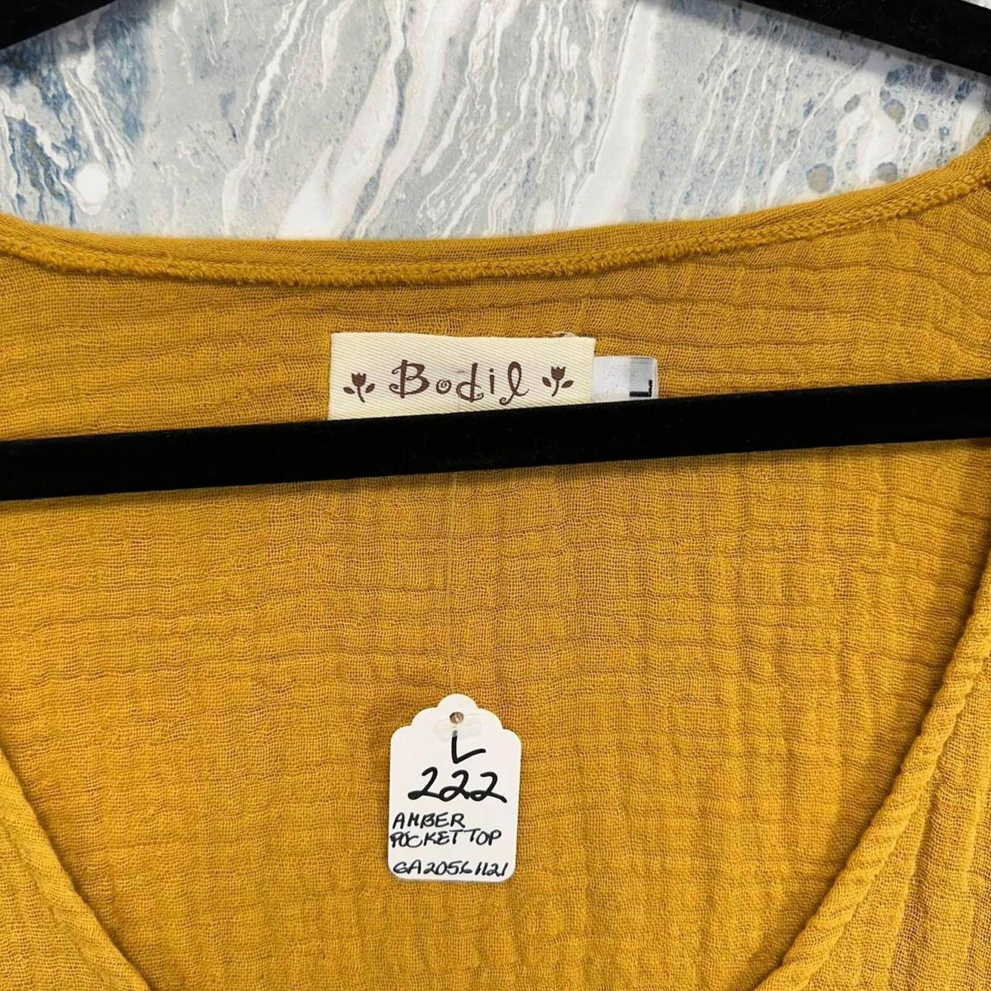 Mustard Yellow Tunic Dress (L)