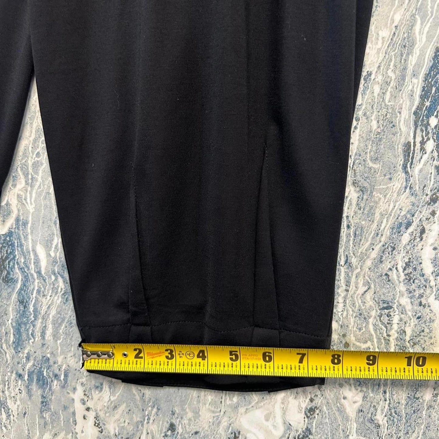 black wide leg pants (M)