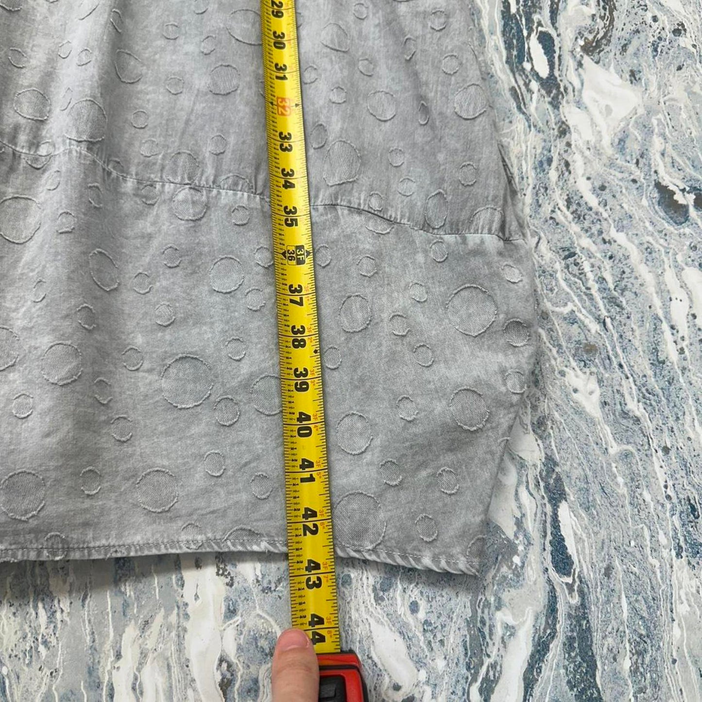 Beau Jours Designer Gray Sleeveless Dress (S)