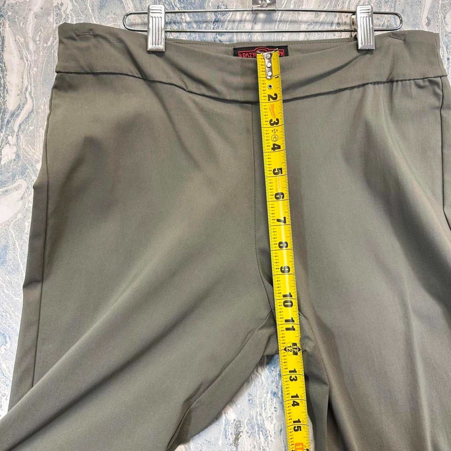 Olive Office Trousers (12)
