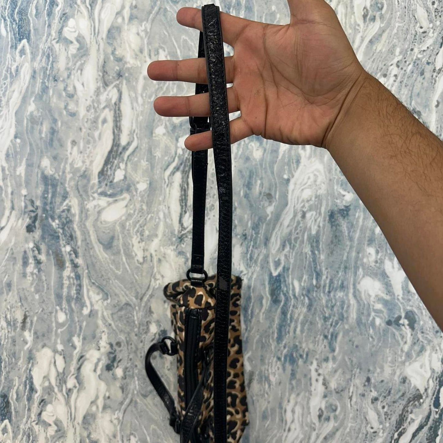 Y2K Juicy Couture Leopard Print Shoulder Bag