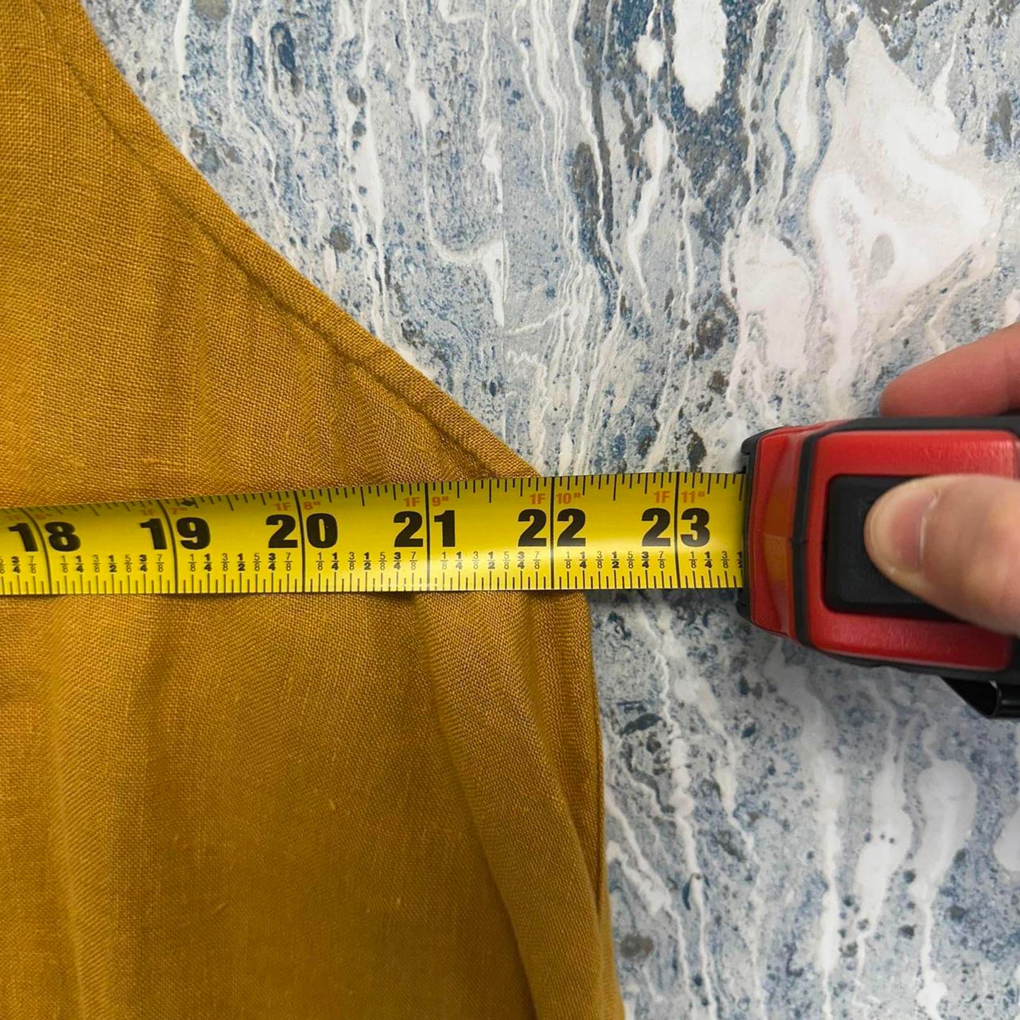 Flowy Burnt Orange Sleeveless Asymmetrical Tunic Top (S/M)