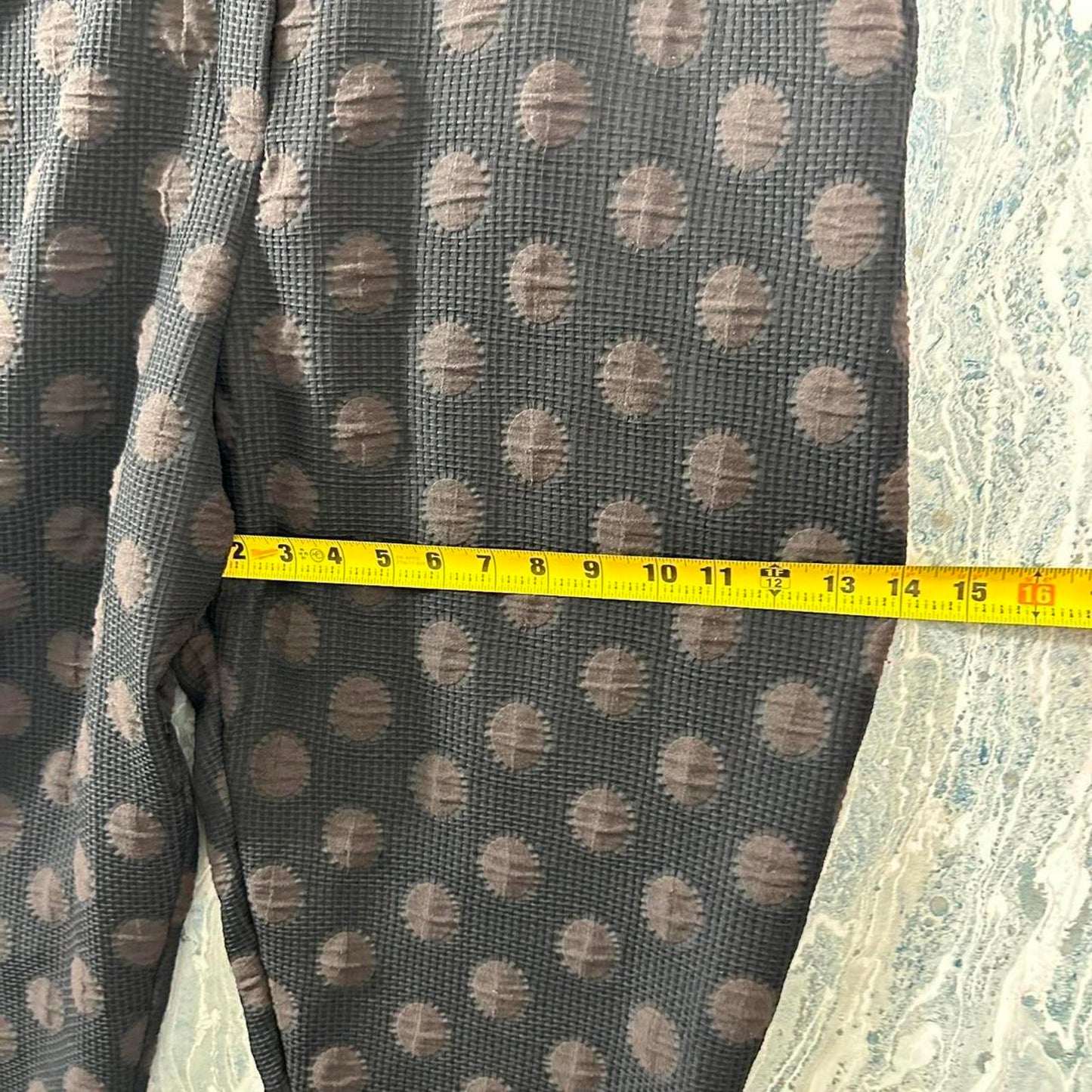 Retro indie black polka dot pants (2)