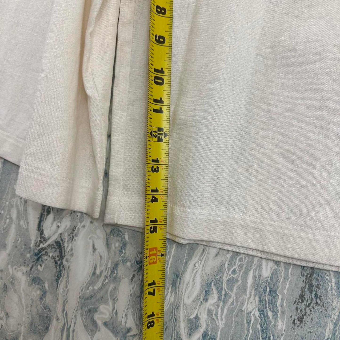 Designer White Wide-Leg Pants (One Size)