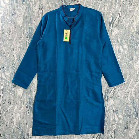 Classic Blue Indian Kurta (L)