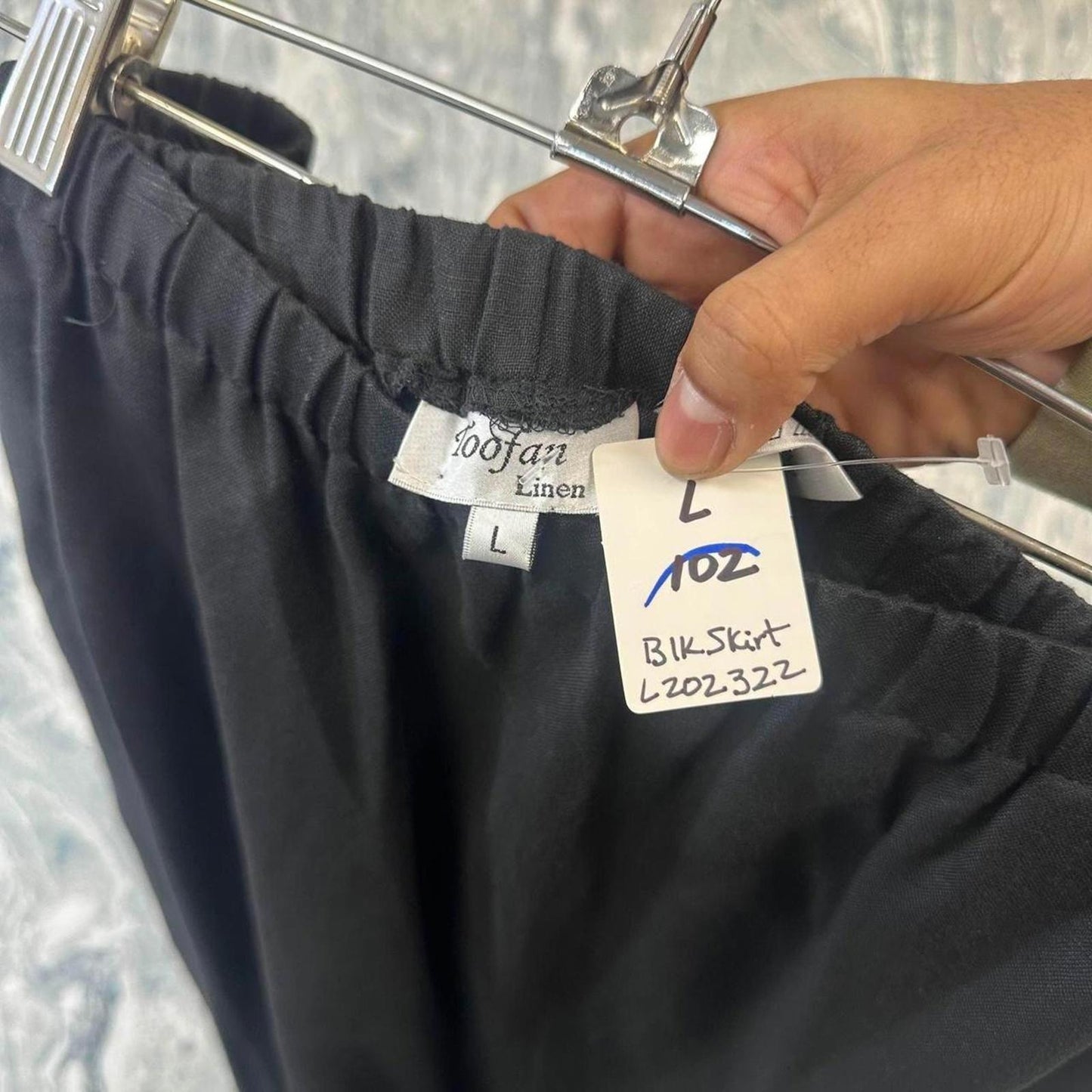 Black Maxi Skirt (L)