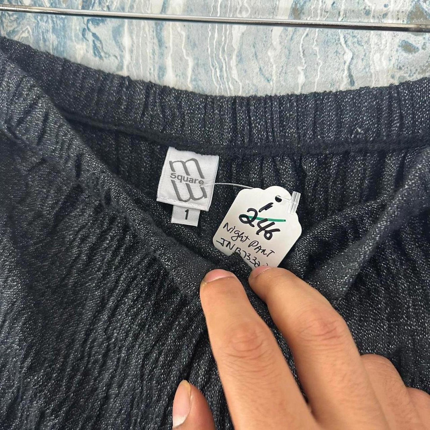 Minimalism Black Wide Leg Pants (1)