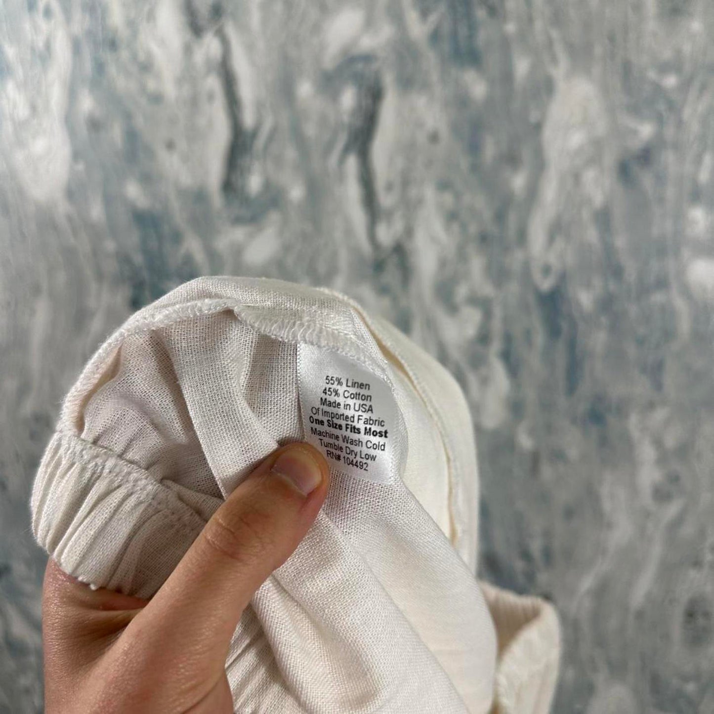 Boho White Wide-Leg Culottes (One Size)