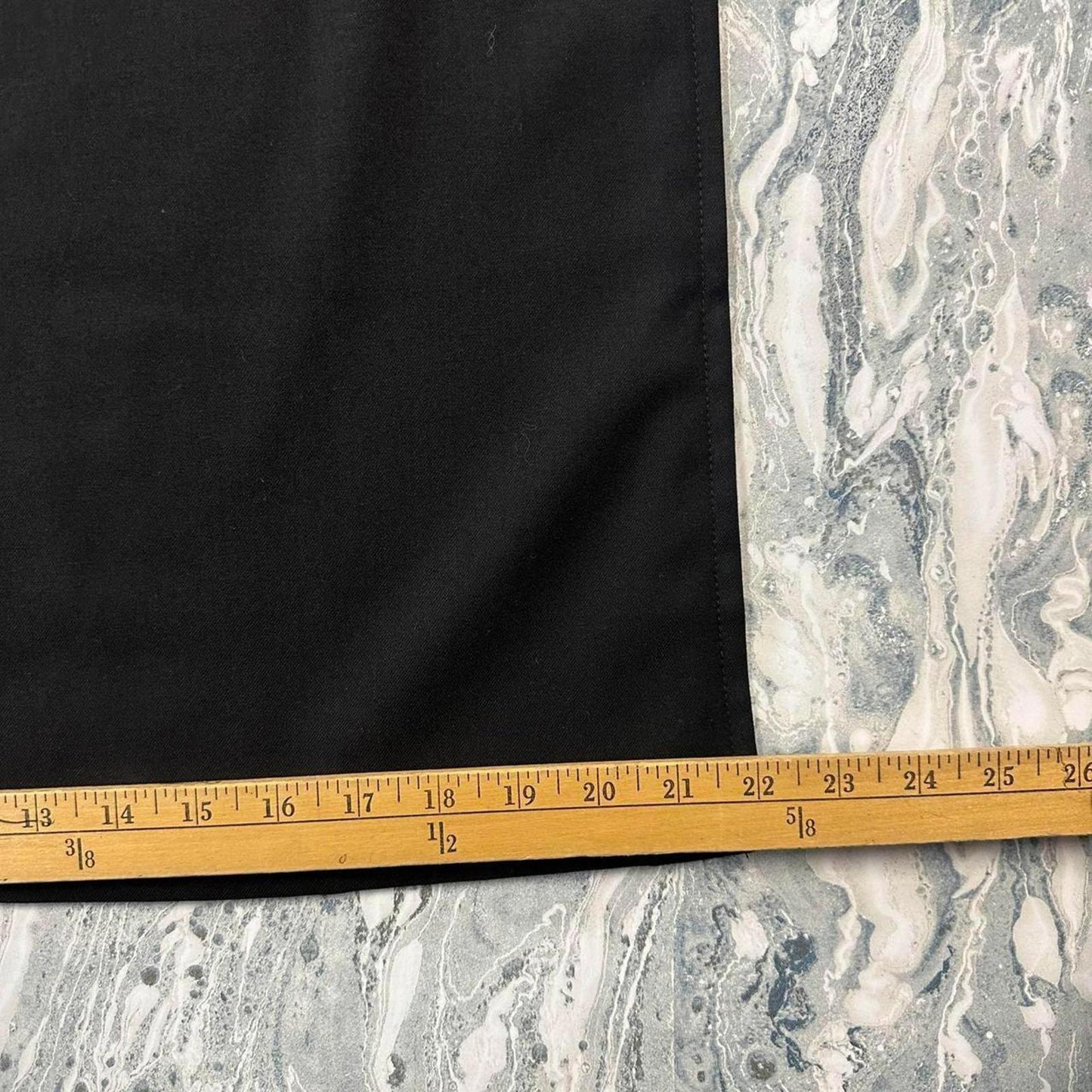 Black Midi Skirt (L)