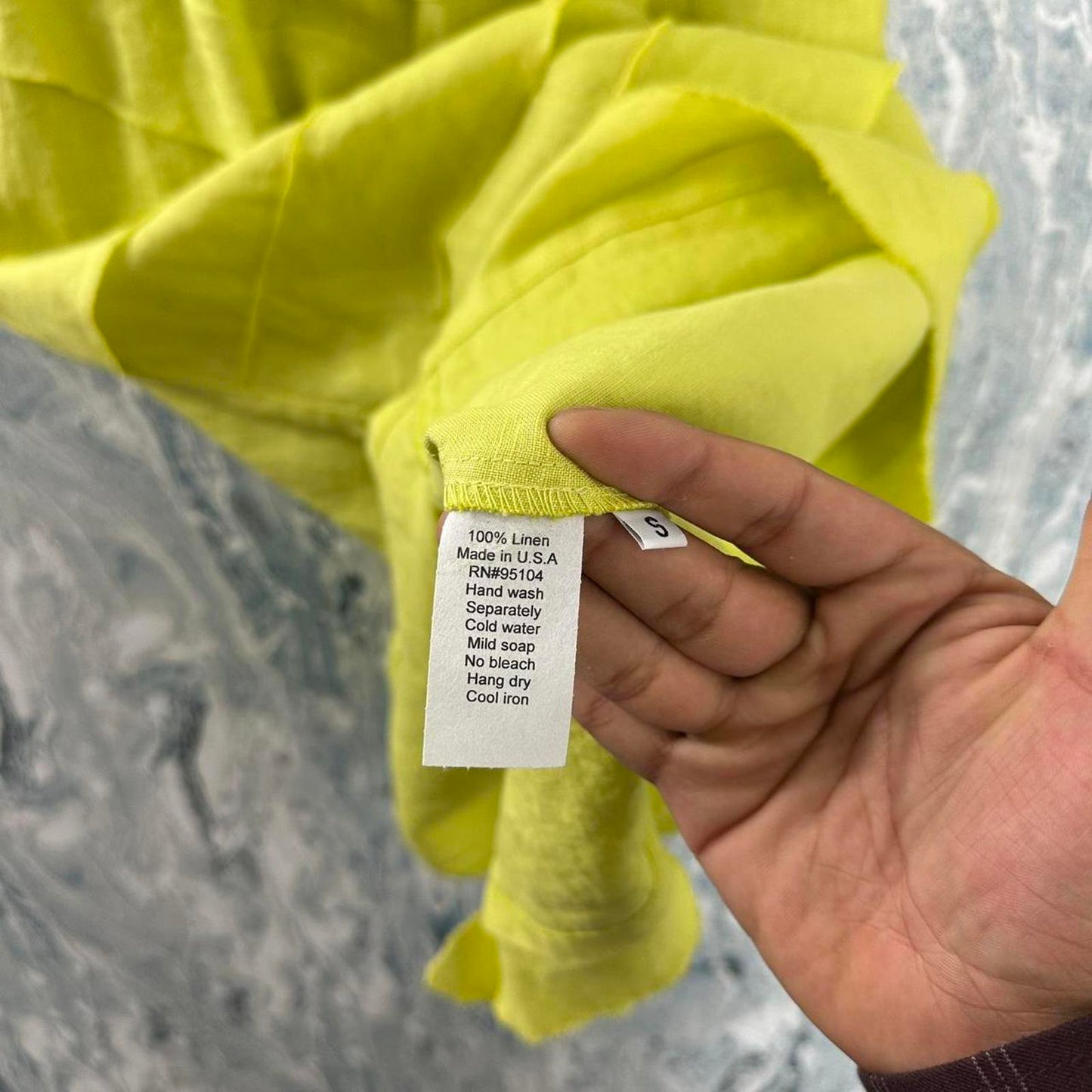 Designer Boho Lemonade Tiered Maxi Skirt (S)