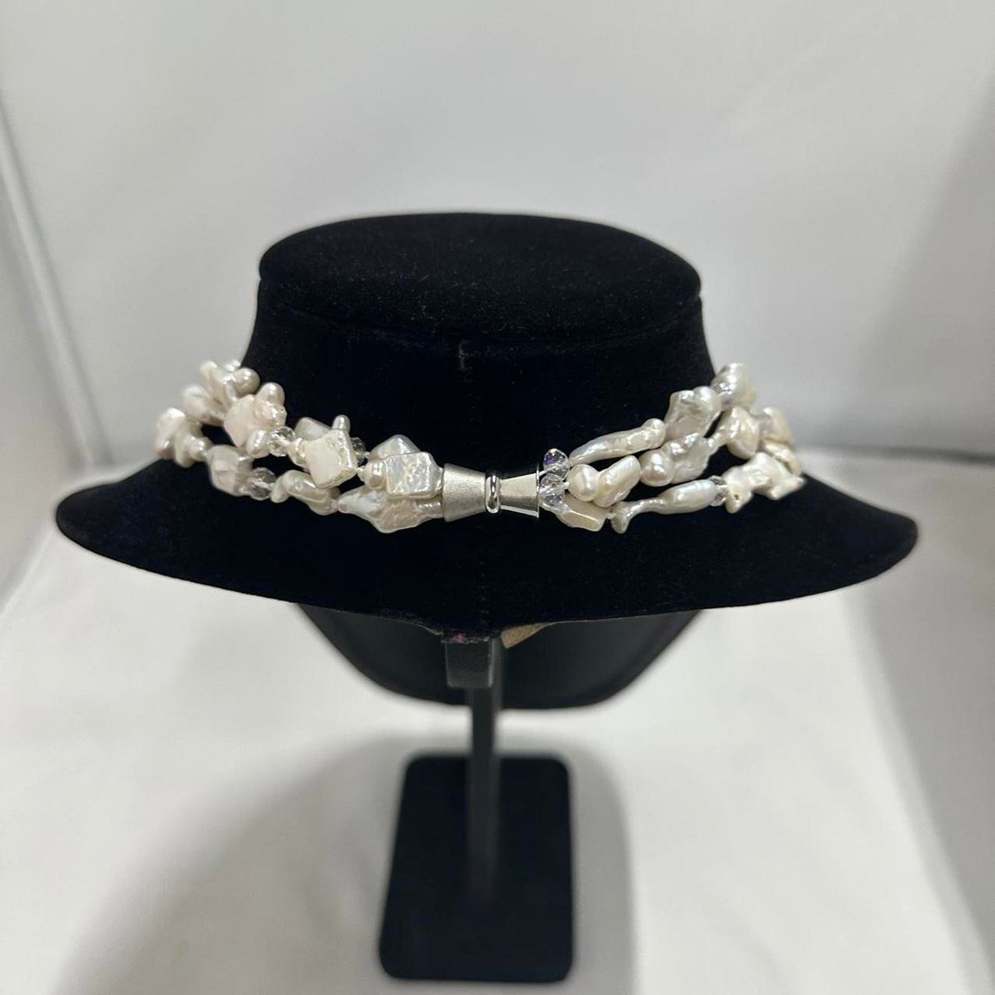 Women's Cream and White Jewellery