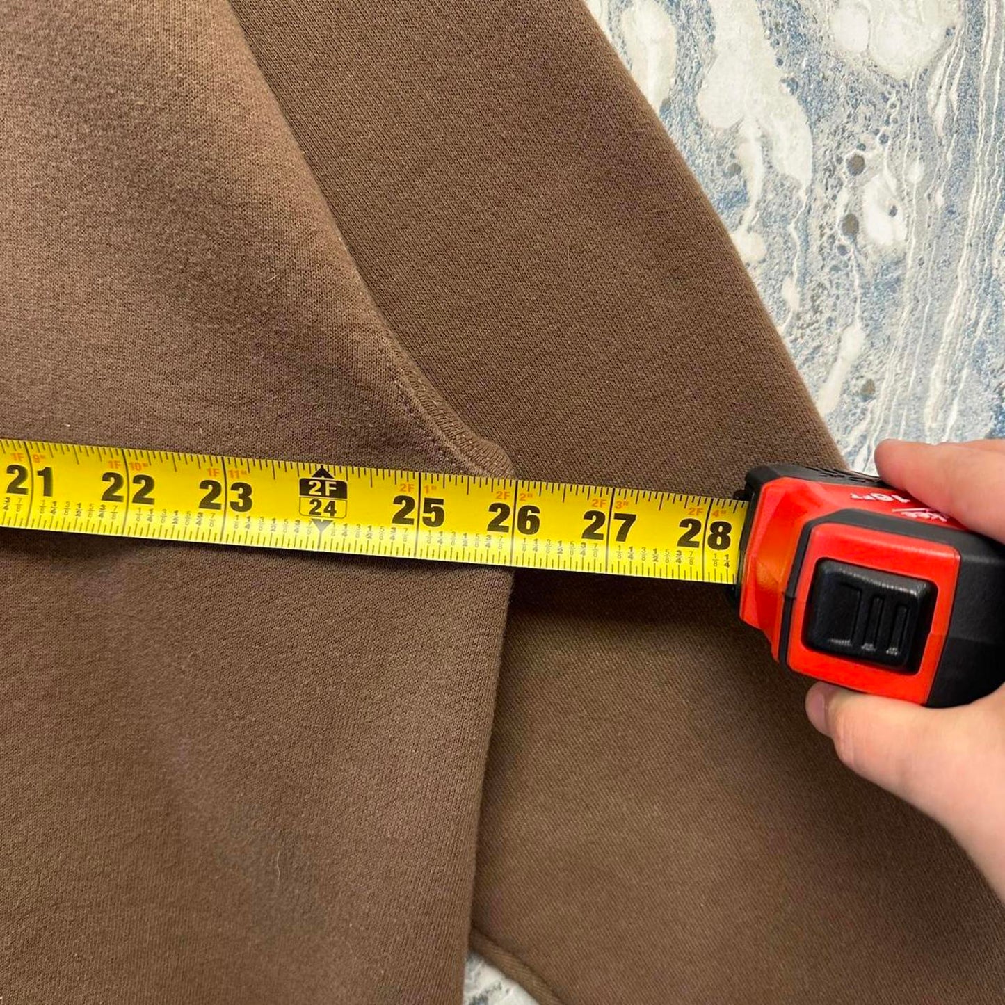 LEE Heavyweight Brown Crewneck Sweatshirt (2XL)