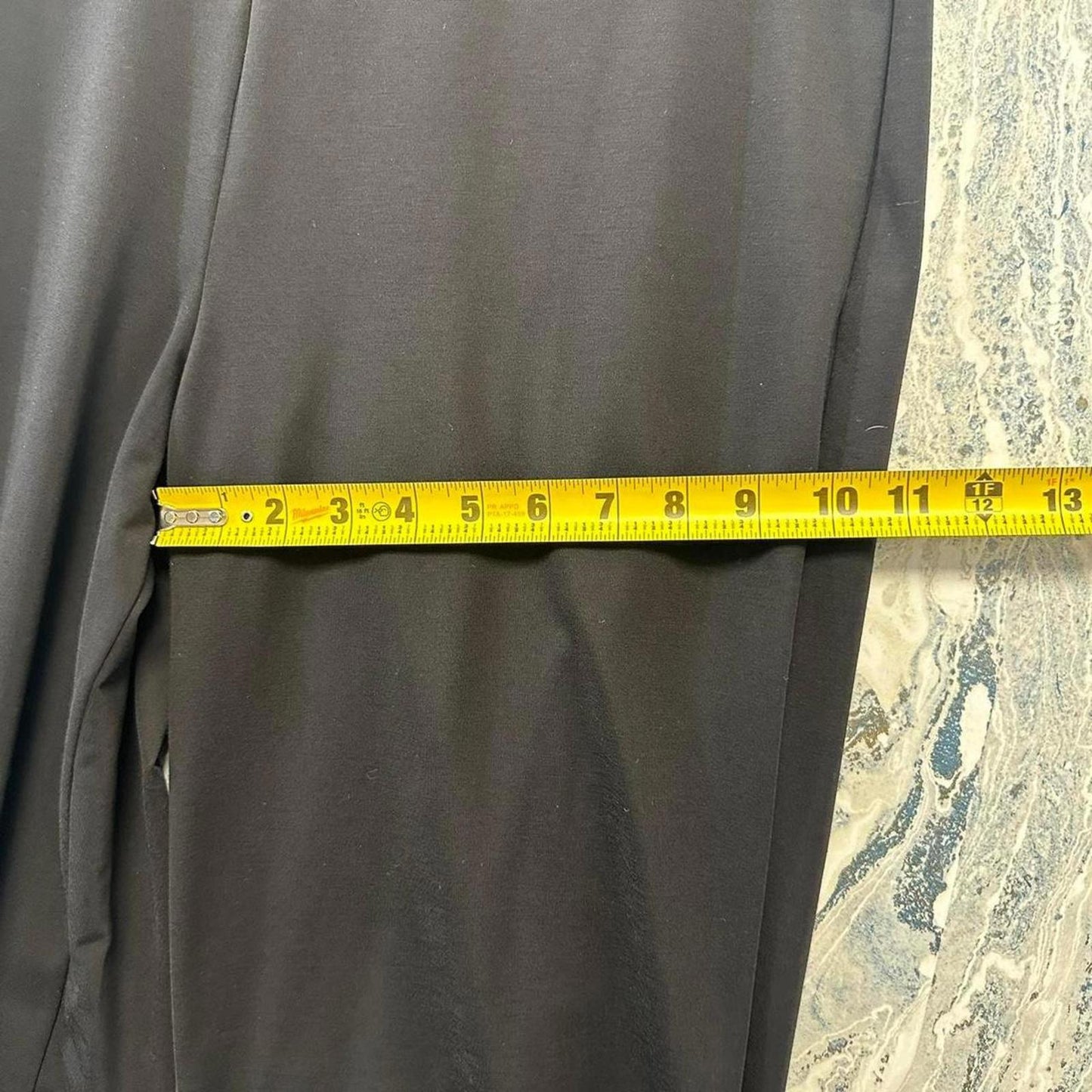 black wide leg pants (M)