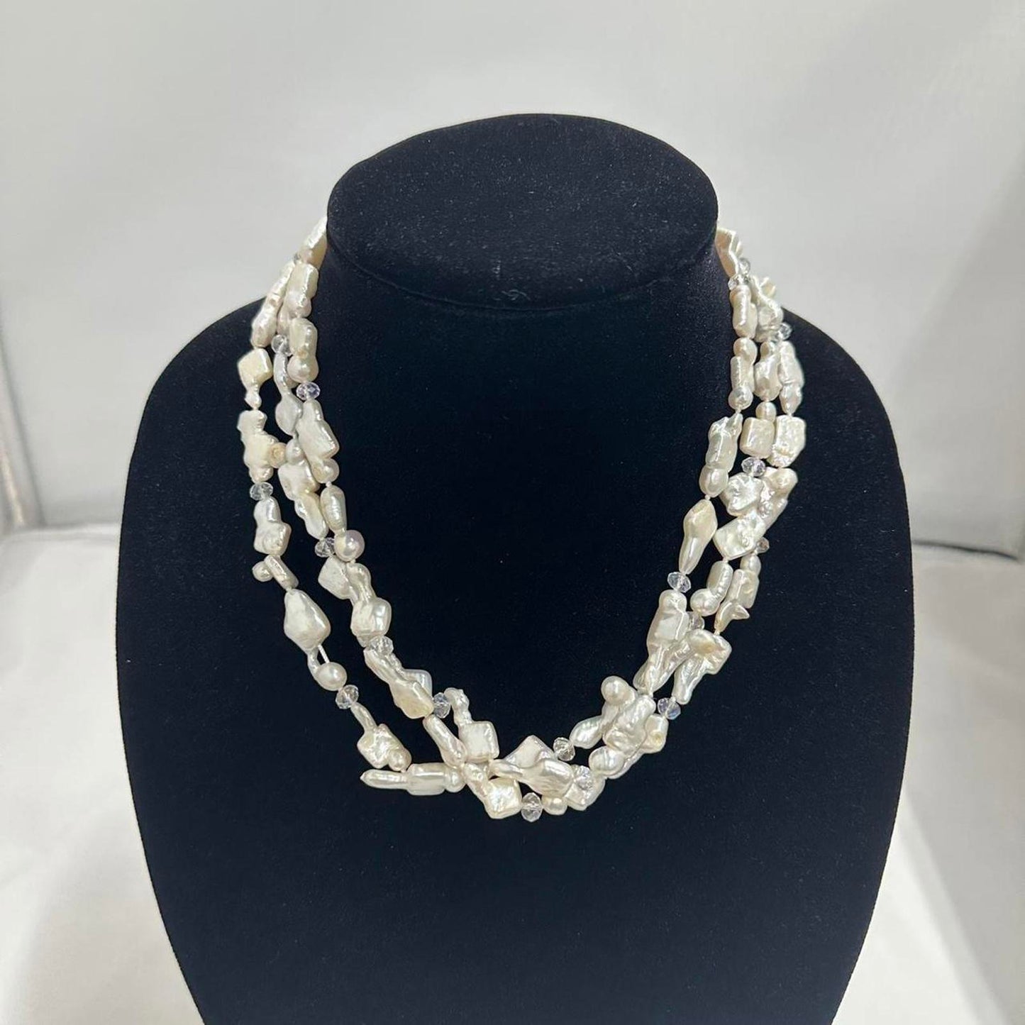 Women's Cream and White Jewellery