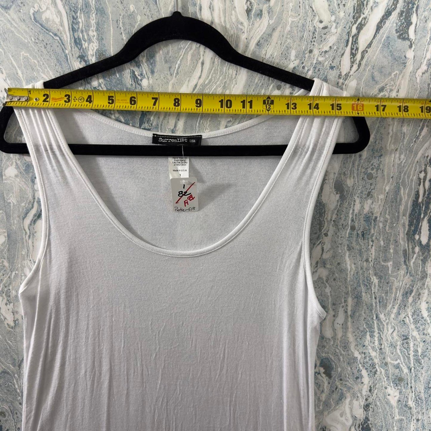 Boho White Sleeveless Ruffle Hem Mini Dress (1)