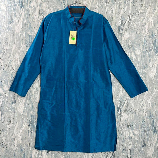 Classic Blue Indian Kurta (L)