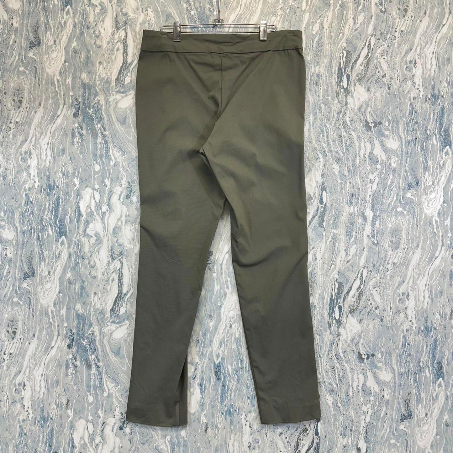 Olive Office Trousers (12)