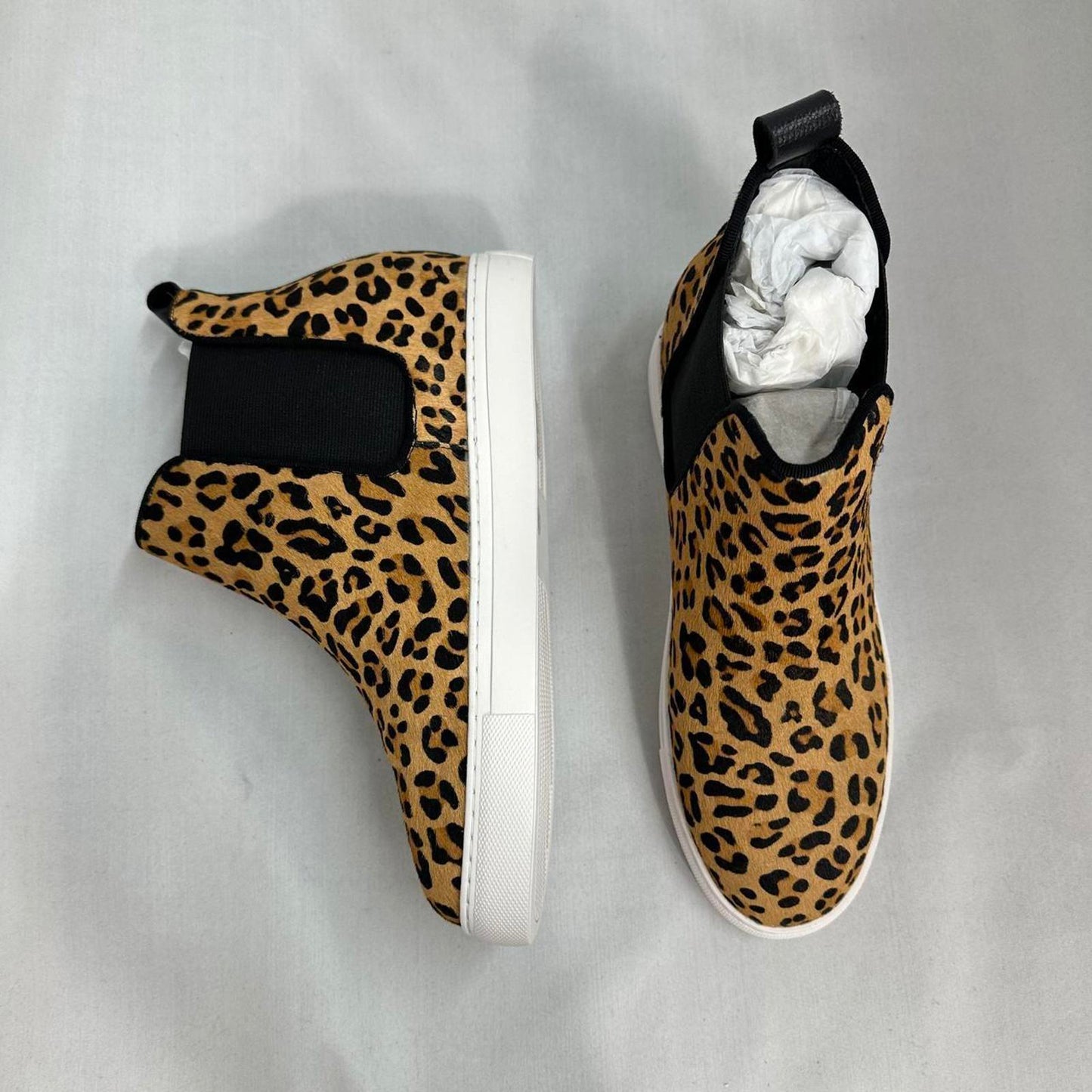 Leopard Print Slip-On Ankle Sneakers (7)
