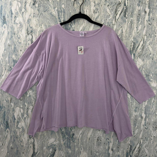 Casual Lavender Oversized Top (XS)