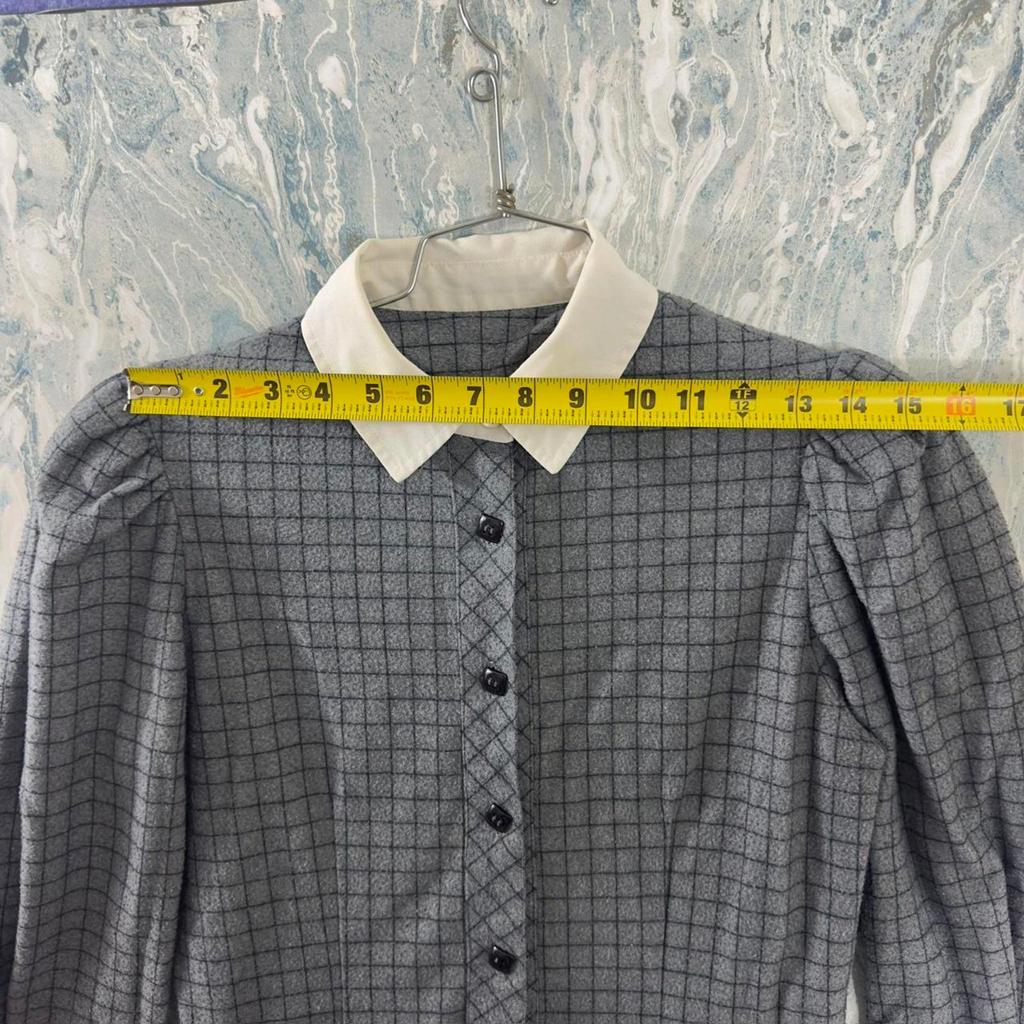 Vintage Preppy Grey Maxidress (M)