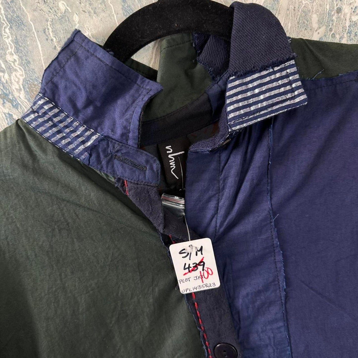 Boho Patchwork Button-Up Tunic Shirt Dress (S/M)