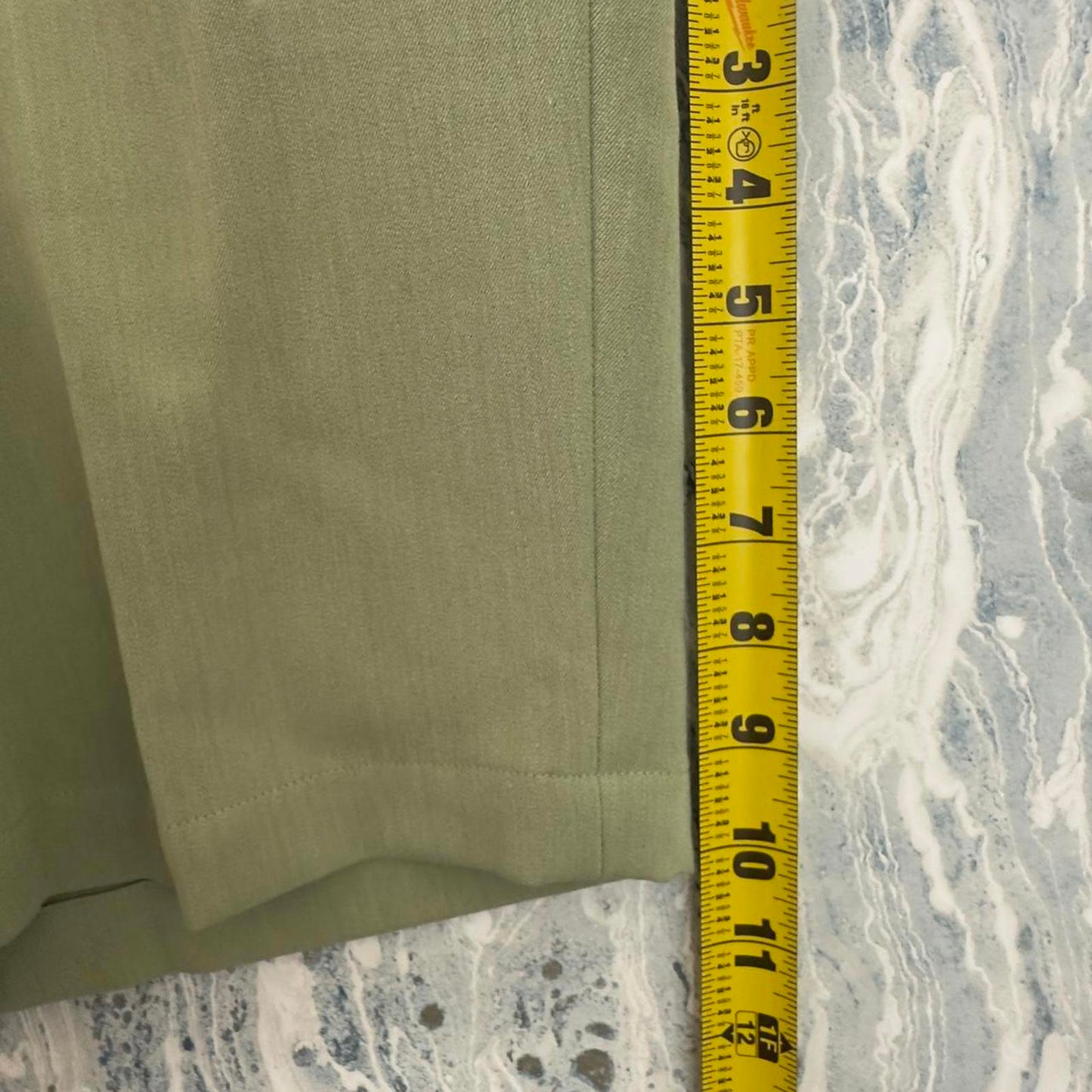 Preppy Sage Green Short Sleeve Blazer & Shorts Suit Set (M)