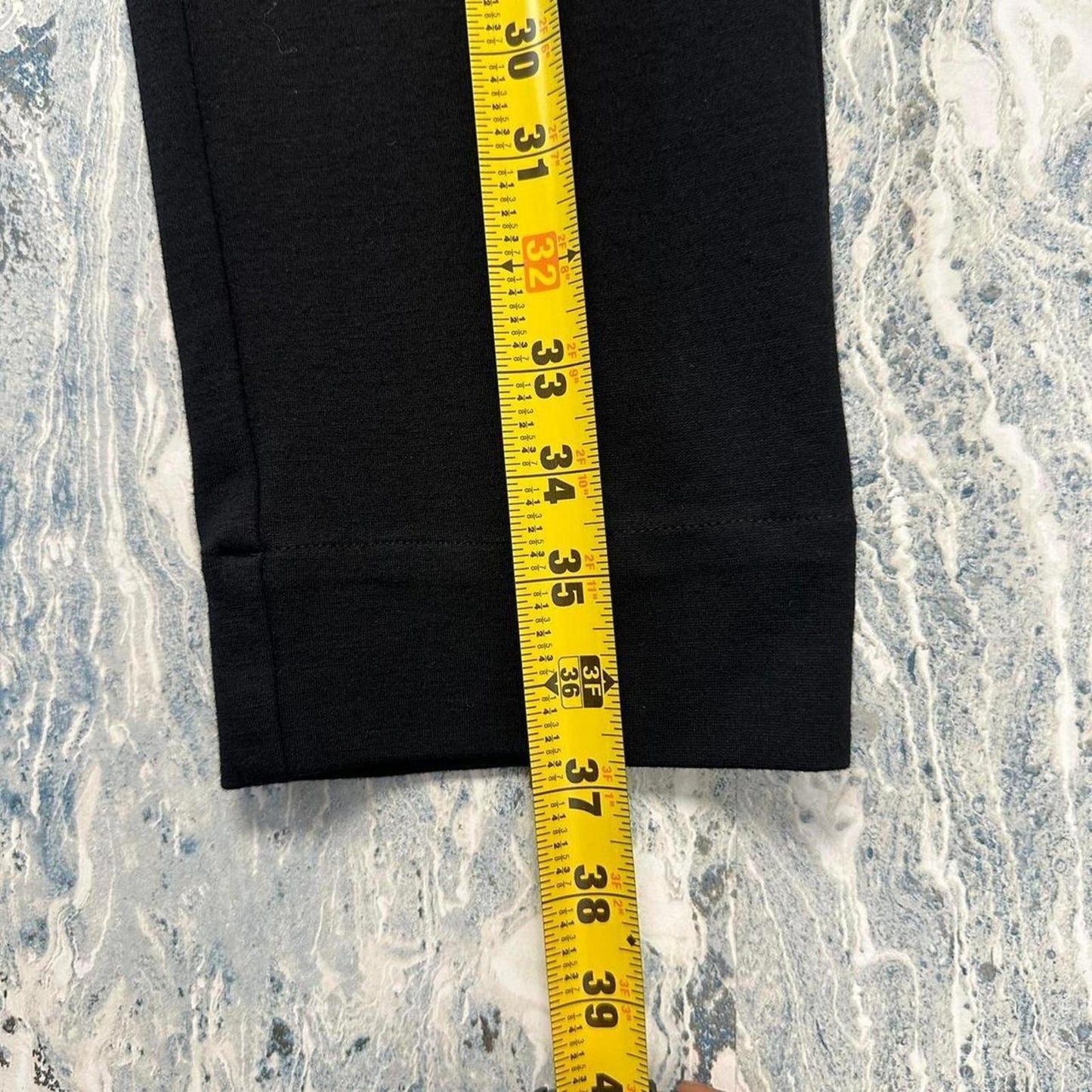 y2k black designer office pants (2)