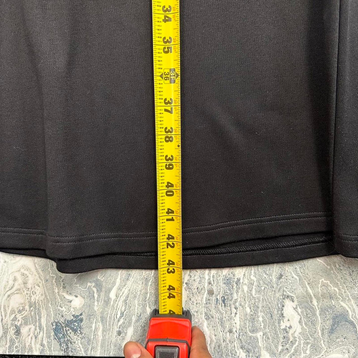 Minimalism black wide leg lounge pants (1)