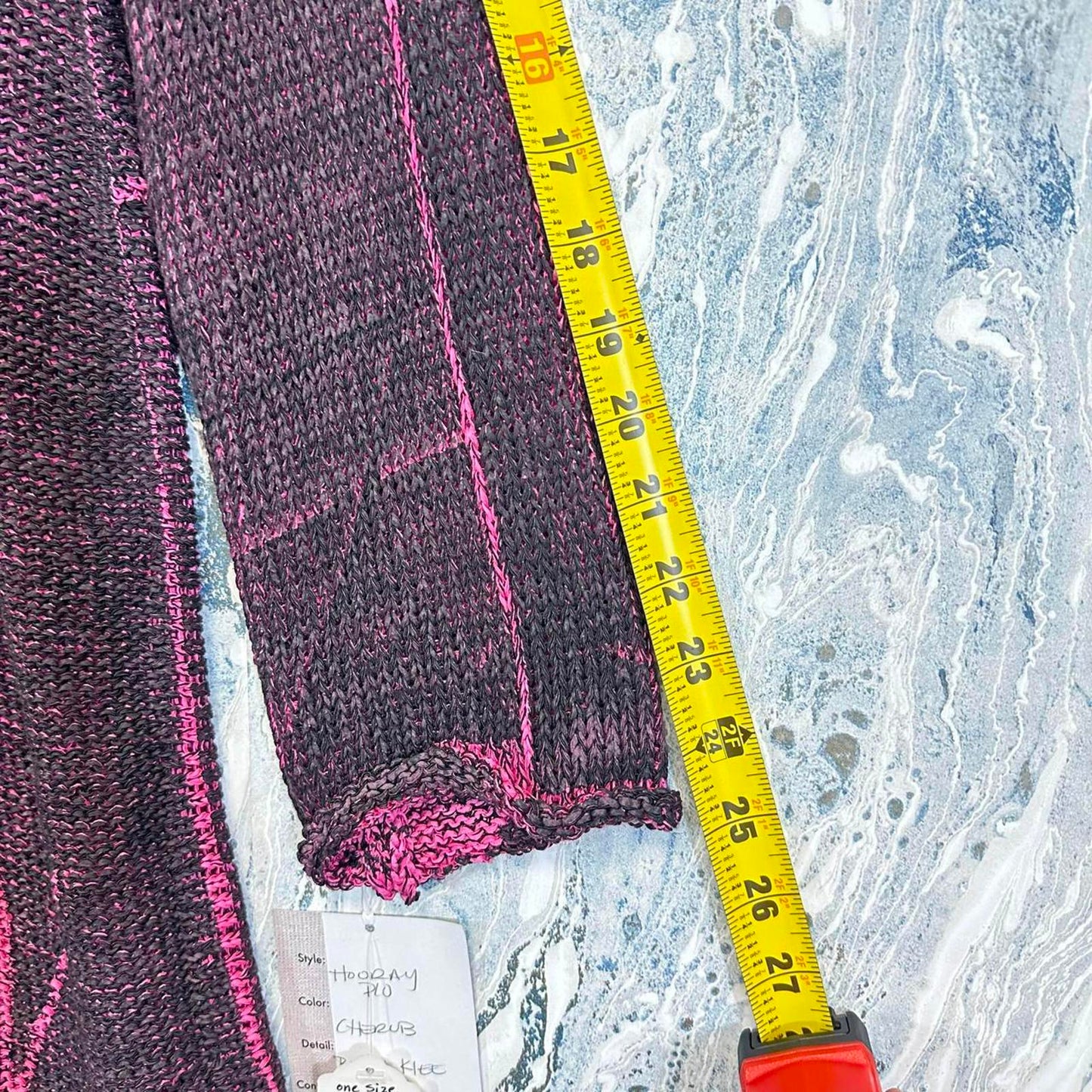 Purple Textured Sweater (One Size)