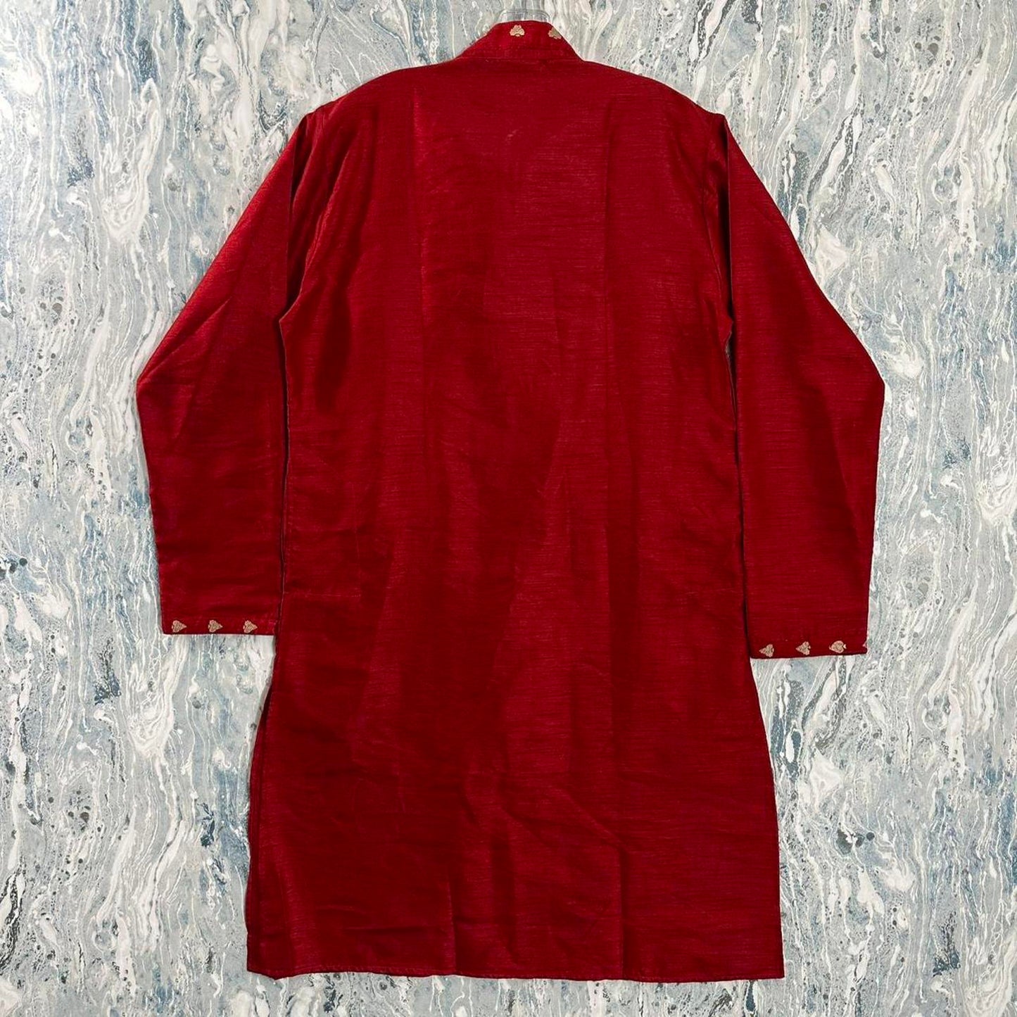 Classic Red Kurta (M)