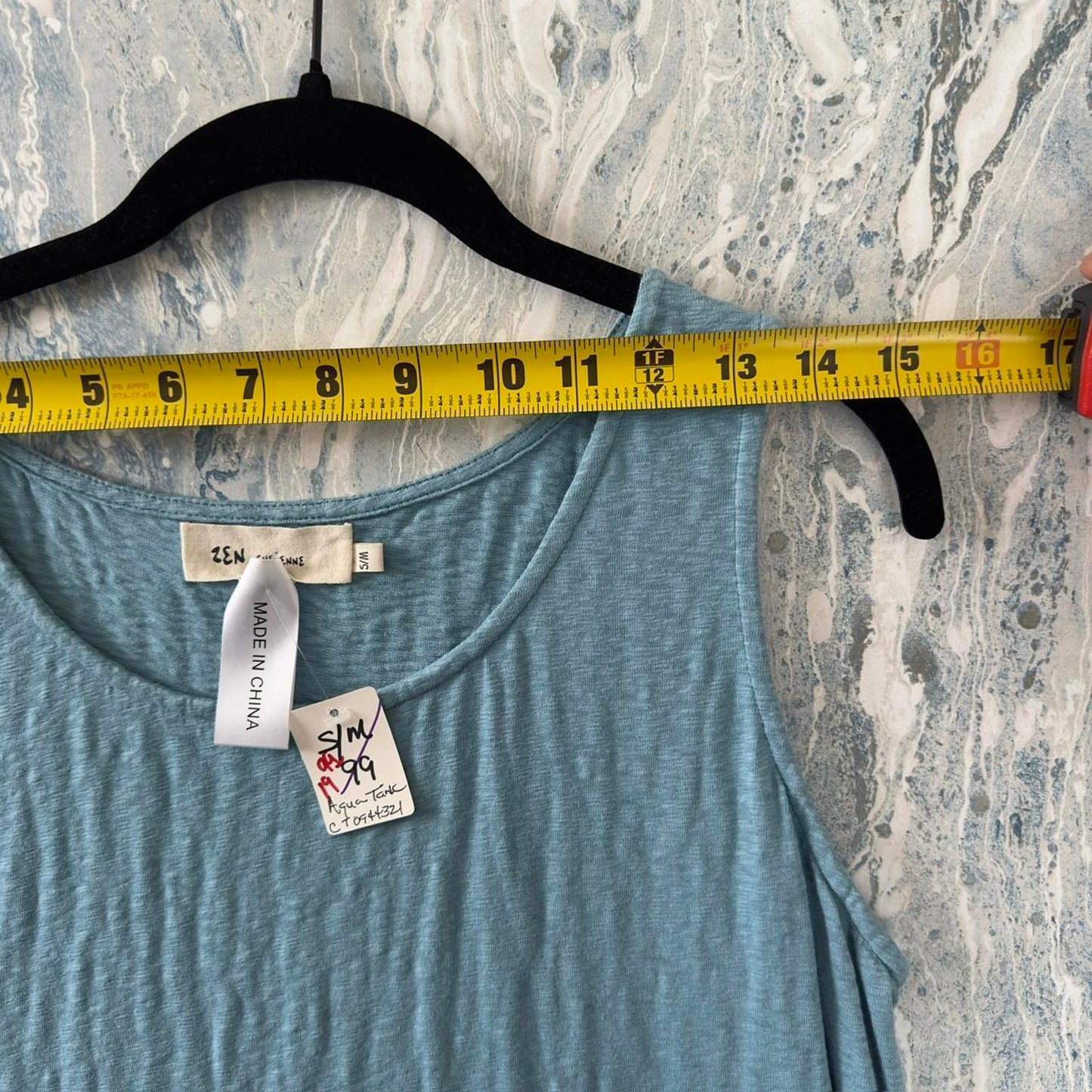 Casual Sky Blue Sleeveless Dress (S/M)